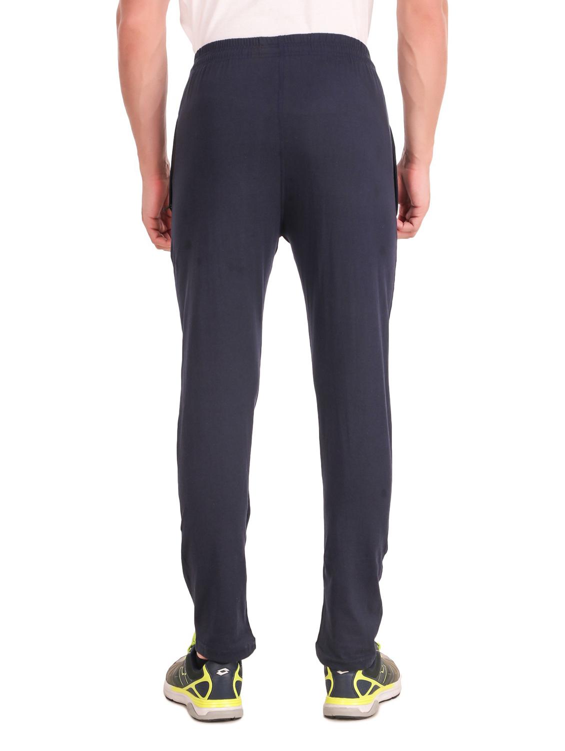 mid rise solid full length track pant - 19984573 - Standard Image - 3