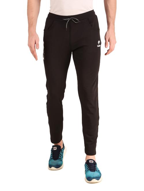 mid rise solid full length track pant - 19984591 - Standard Image - 0