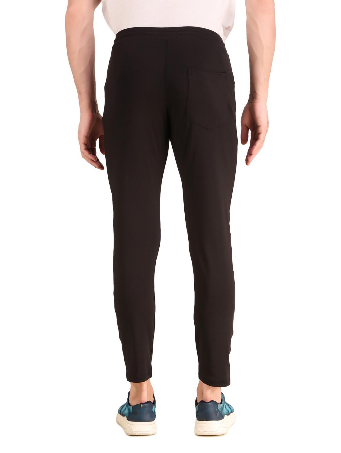 mid rise solid full length track pant - 19984591 - Standard Image - 3
