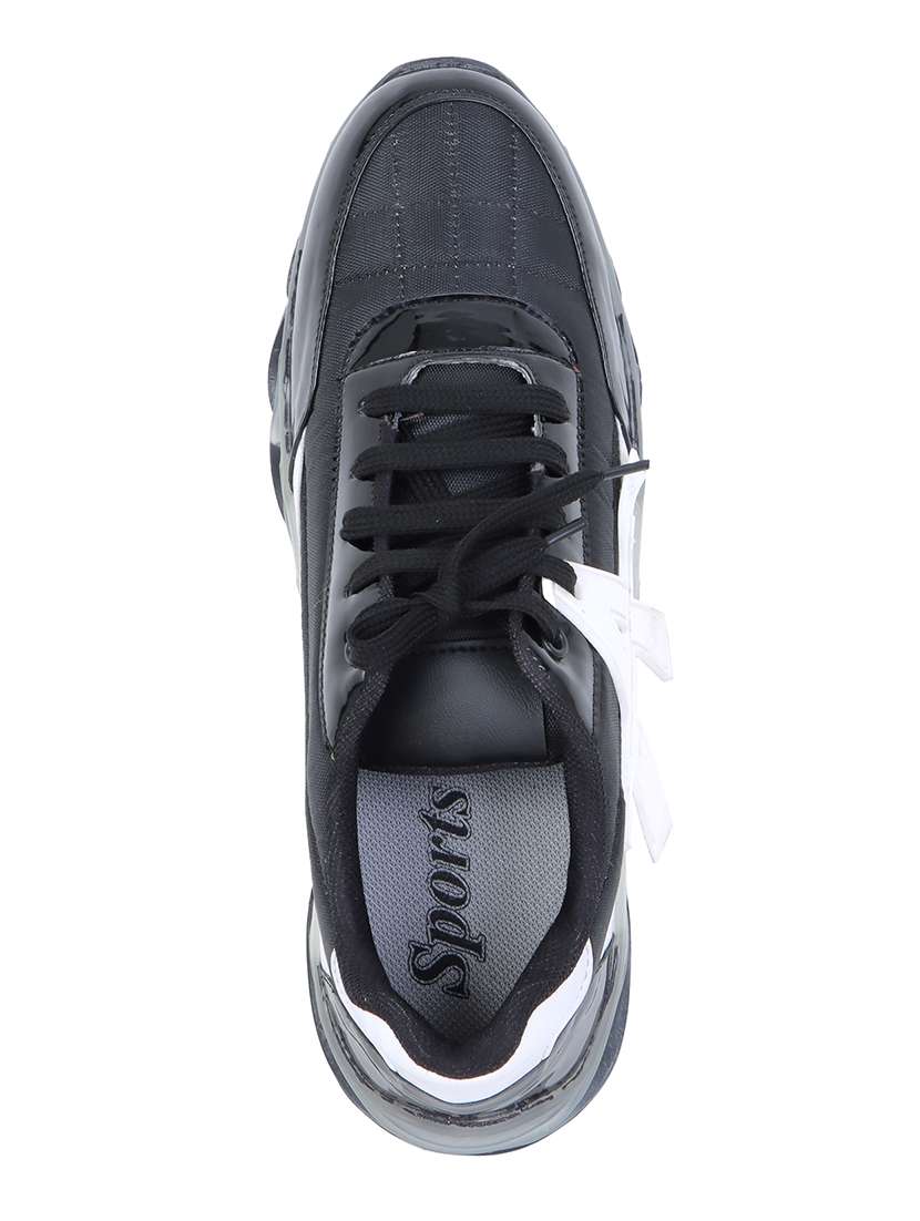 men black lace up sport shoe - 19984970 -  Standard Image - 5
