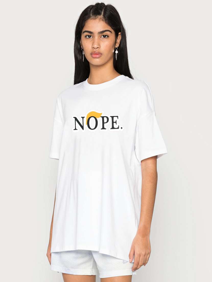 white cotton regular tshirt - 19985053 - Zoom Image - 0