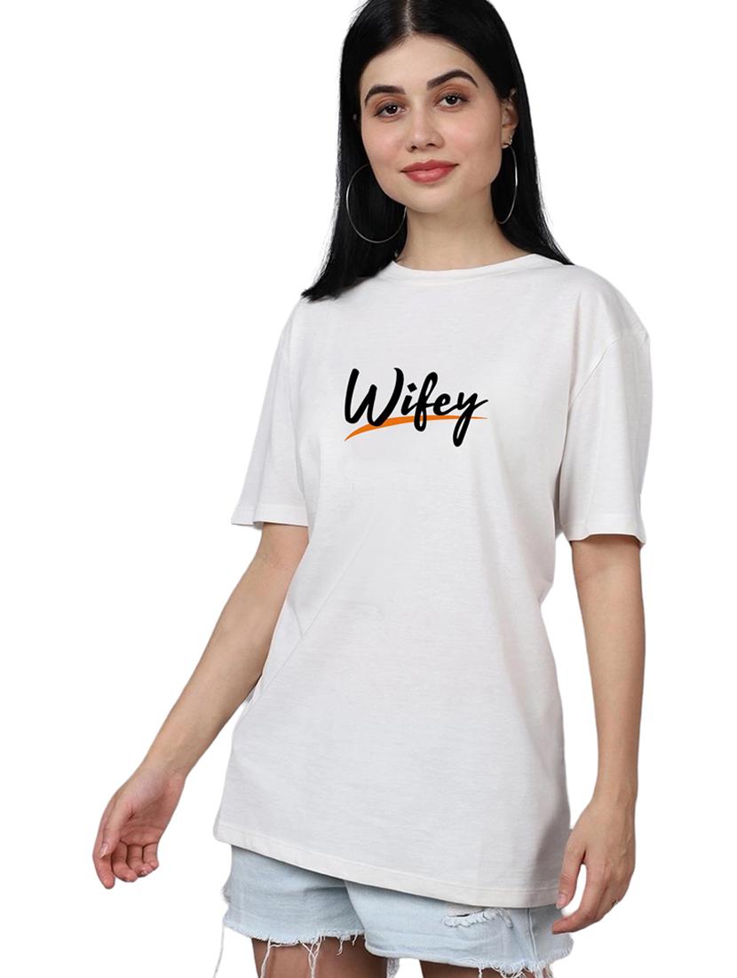 white cotton regular tshirt - 19985056 - Zoom Image - 0