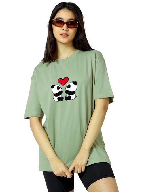 green cotton regular tshirt - 19985103 -  Standard Image - 0