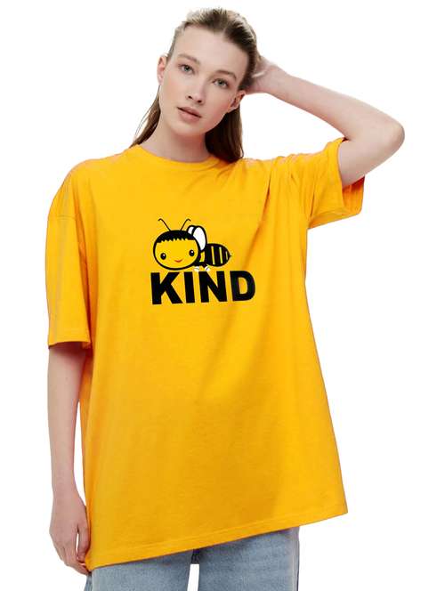 yellow cotton regular tshirt - 19985139 - Standard Image - 0
