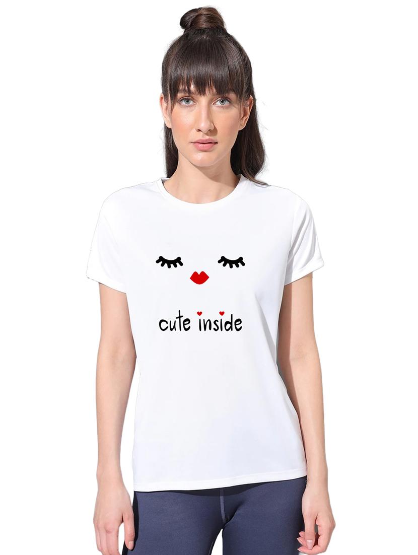 white cotton regular tshirt - 19985158 - Zoom Image - 0