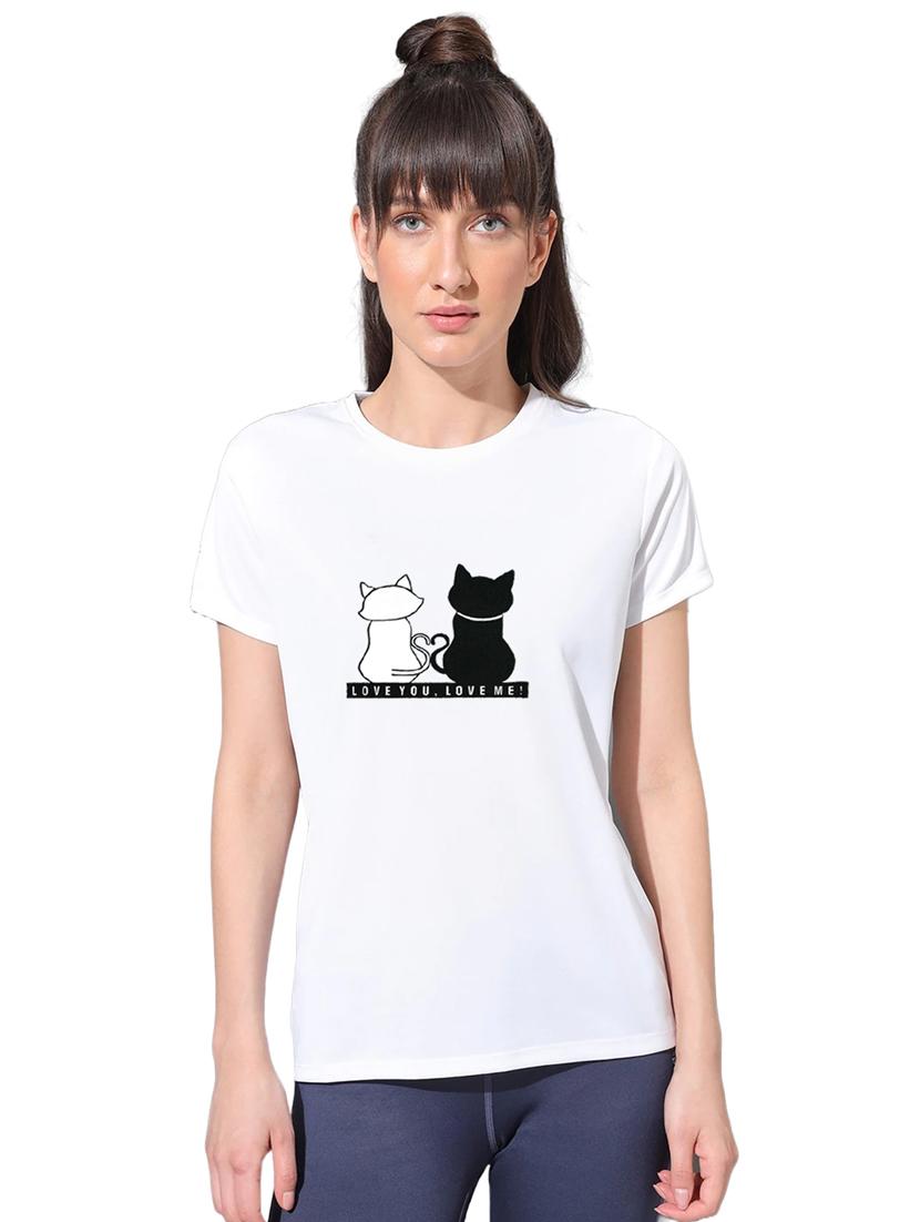 white cotton regular tshirt - 19985200 - Zoom Image - 0