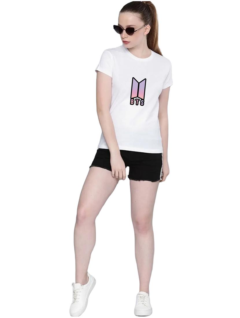white cotton regular tshirt - 19985225 - Standard Image - 3