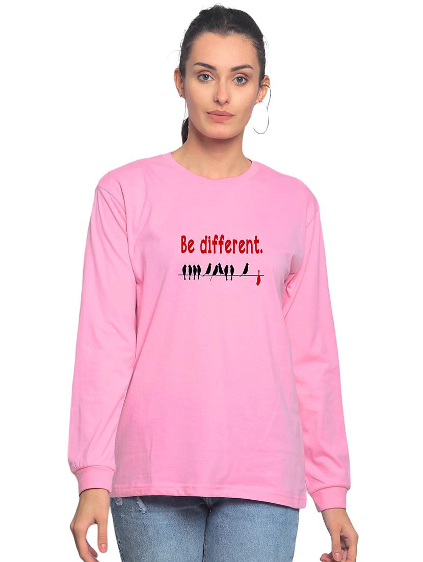 pink cotton regular tshirt - 19985316 - Zoom Image - 0
