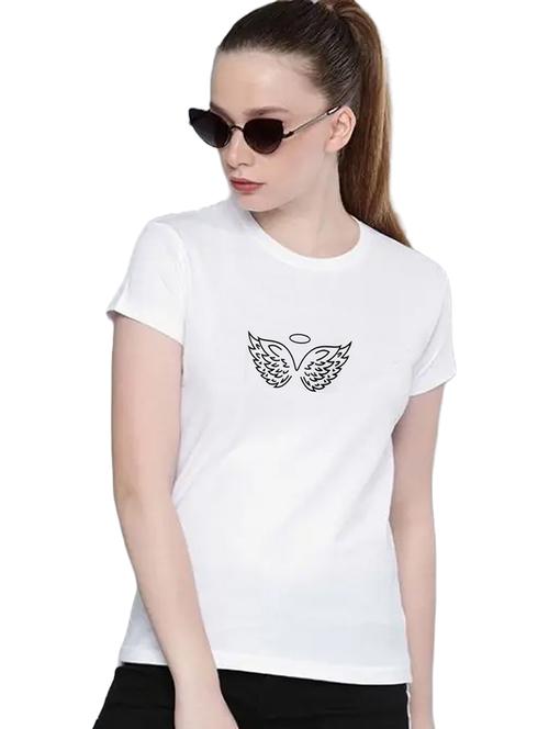 white cotton regular tshirt - 19985326 -  Standard Image - 0