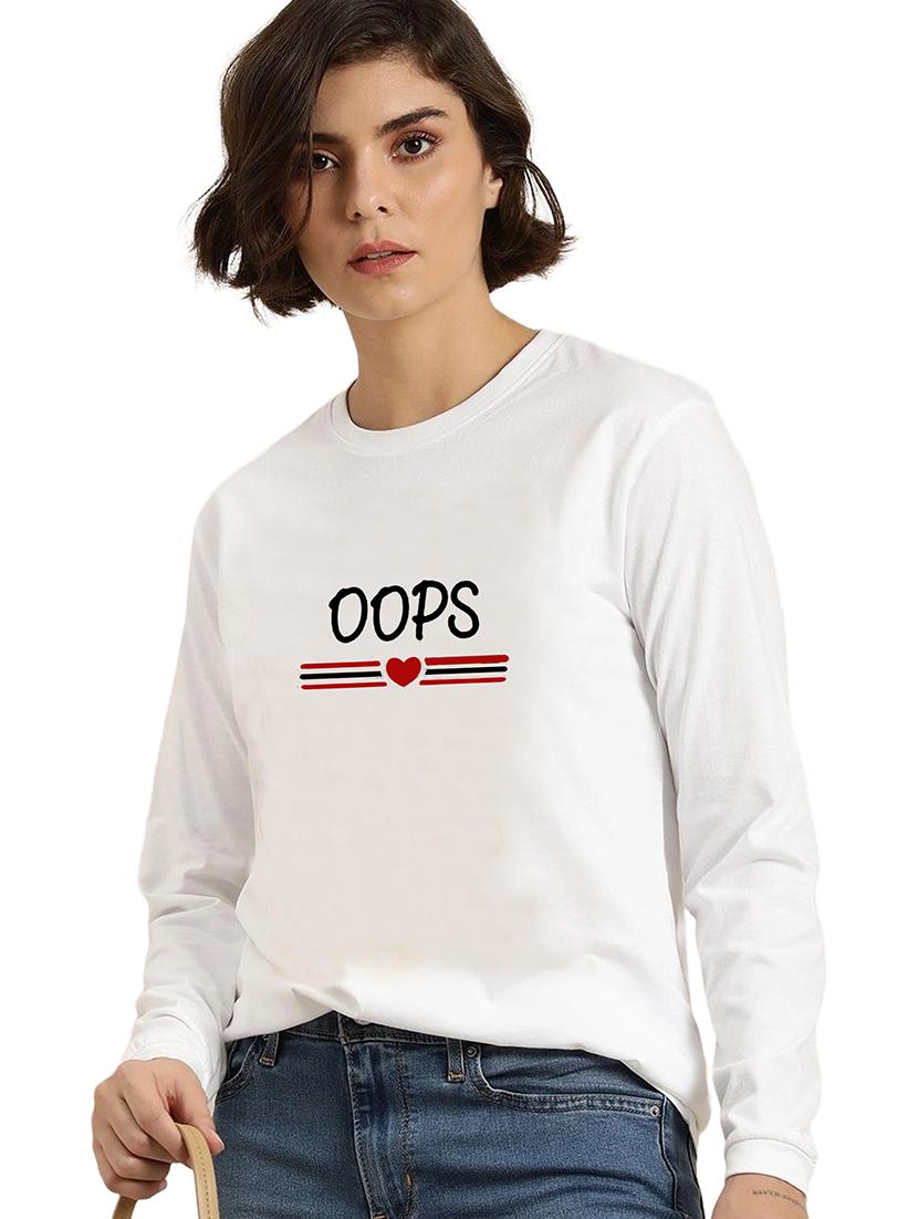 white cotton regular tshirt - 19985429 - Zoom Image - 0