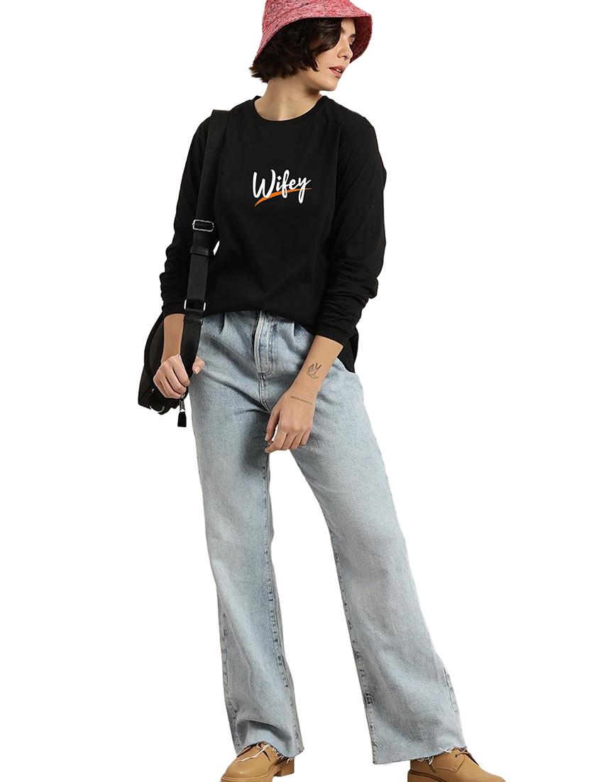 black cotton regular tshirt - 19985432 - Standard Image - 3