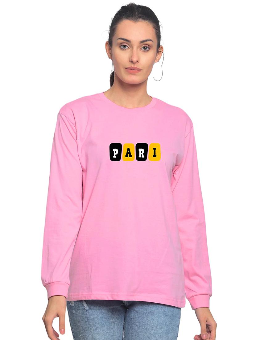 pink cotton regular tshirt - 19985448 - Zoom Image - 0