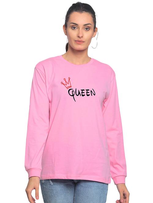 pink cotton regular tshirt - 19985468 -  Standard Image - 0