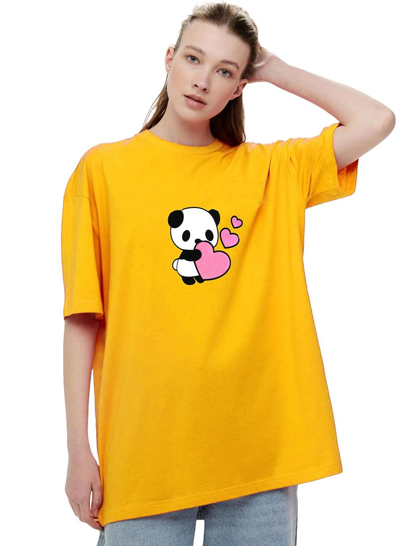 yellow cotton regular tshirt - 19985470 - Zoom Image - 0
