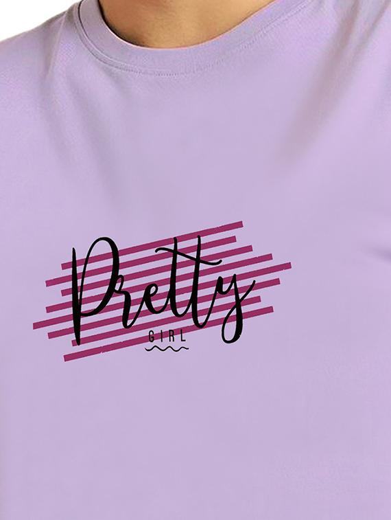 purple cotton regular tshirt - 19985477 - Standard Image - 3
