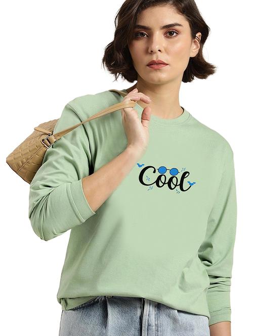 green cotton regular tshirt - 19985621 - Standard Image - 0