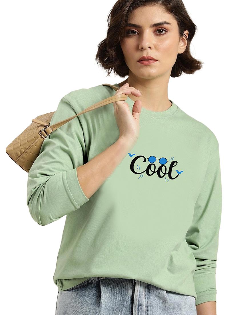 green cotton regular tshirt - 19985621 - Zoom Image - 0
