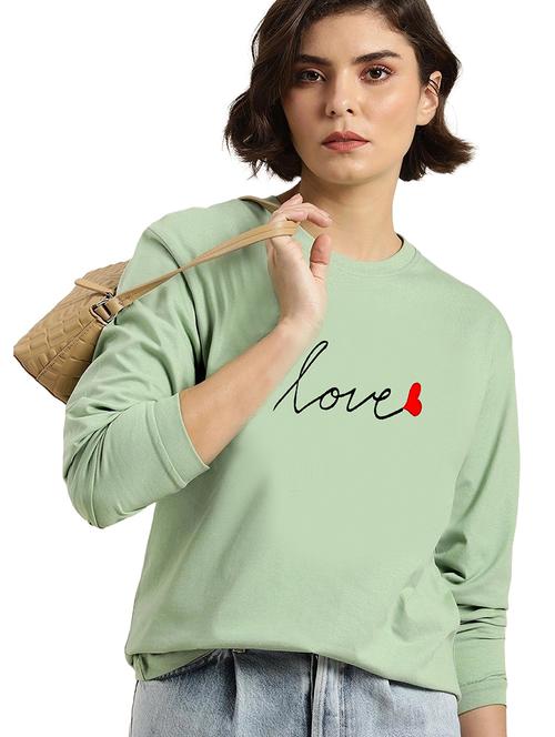 green cotton regular tshirt - 19985653 - Standard Image - 0
