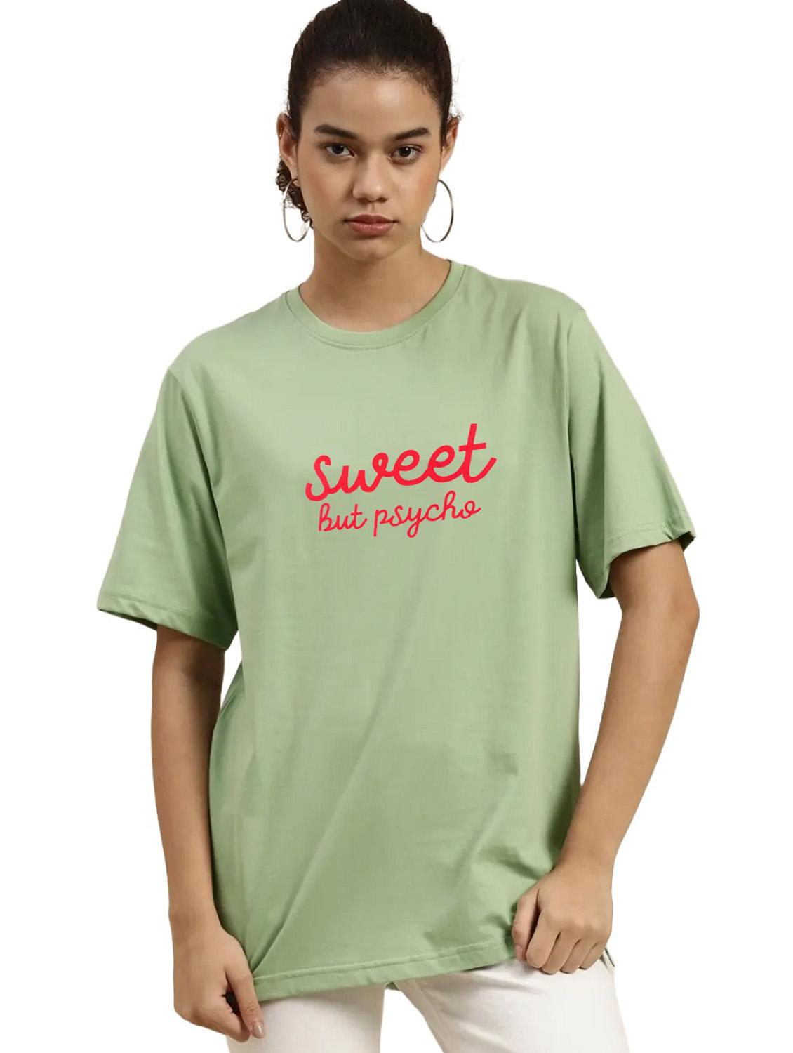 green cotton regular tshirt - 19985774 -  Zoom Image - 0