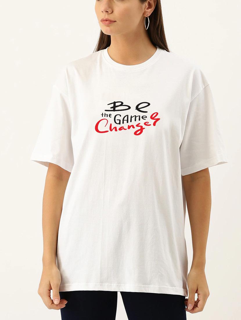 white cotton regular tshirt - 19985780 - Zoom Image - 0