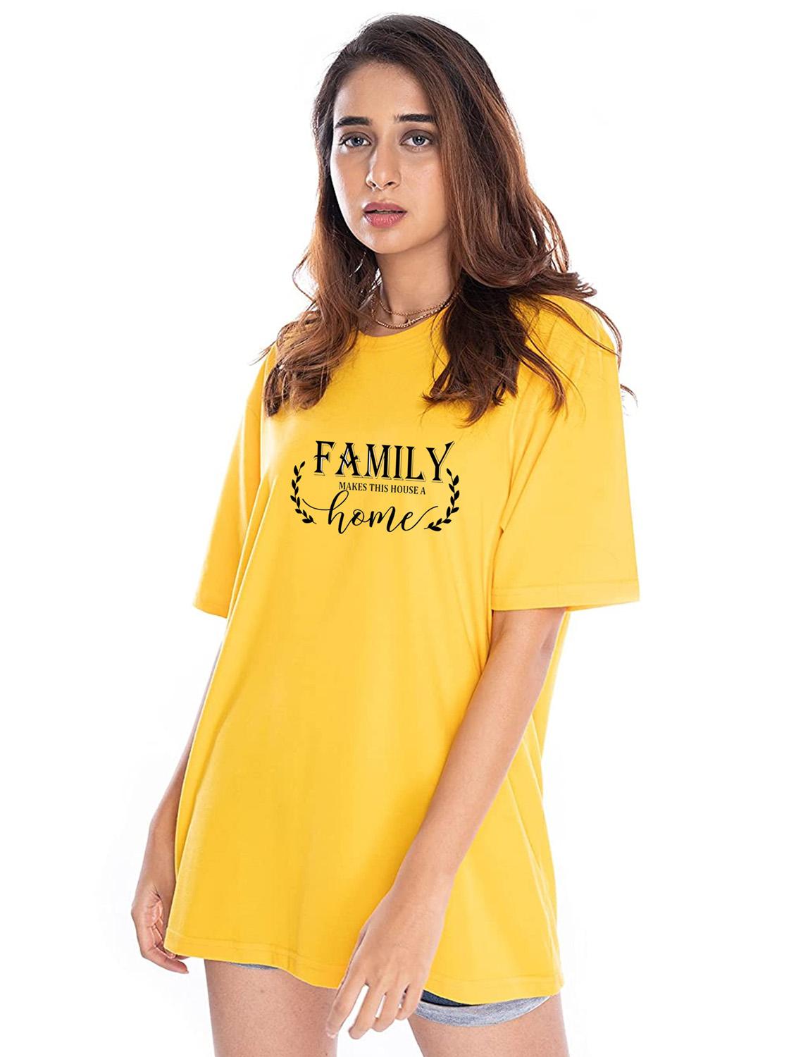 yellow cotton regular tshirt - 19985807 - Zoom Image - 0
