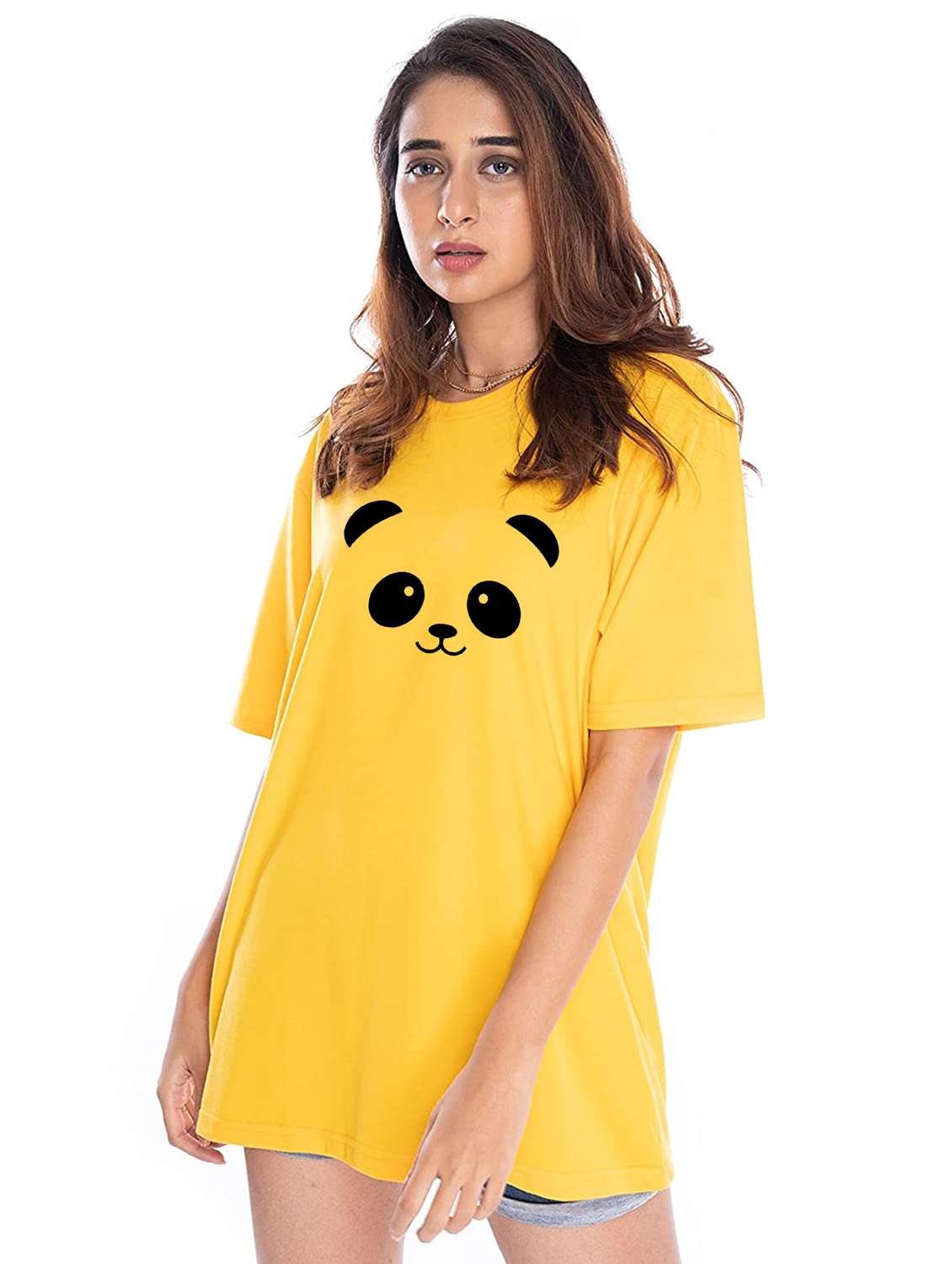 yellow cotton regular tshirt - 19985842 - Zoom Image - 0