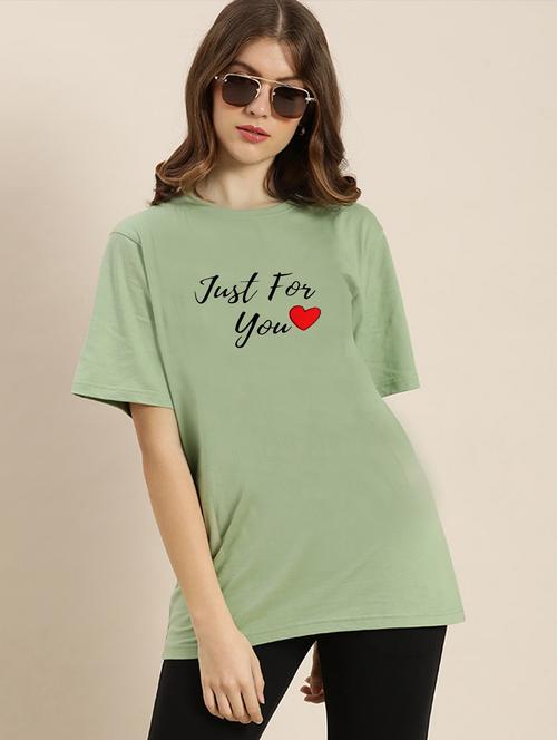 green cotton regular tshirt - 19985846 -  Standard Image - 0