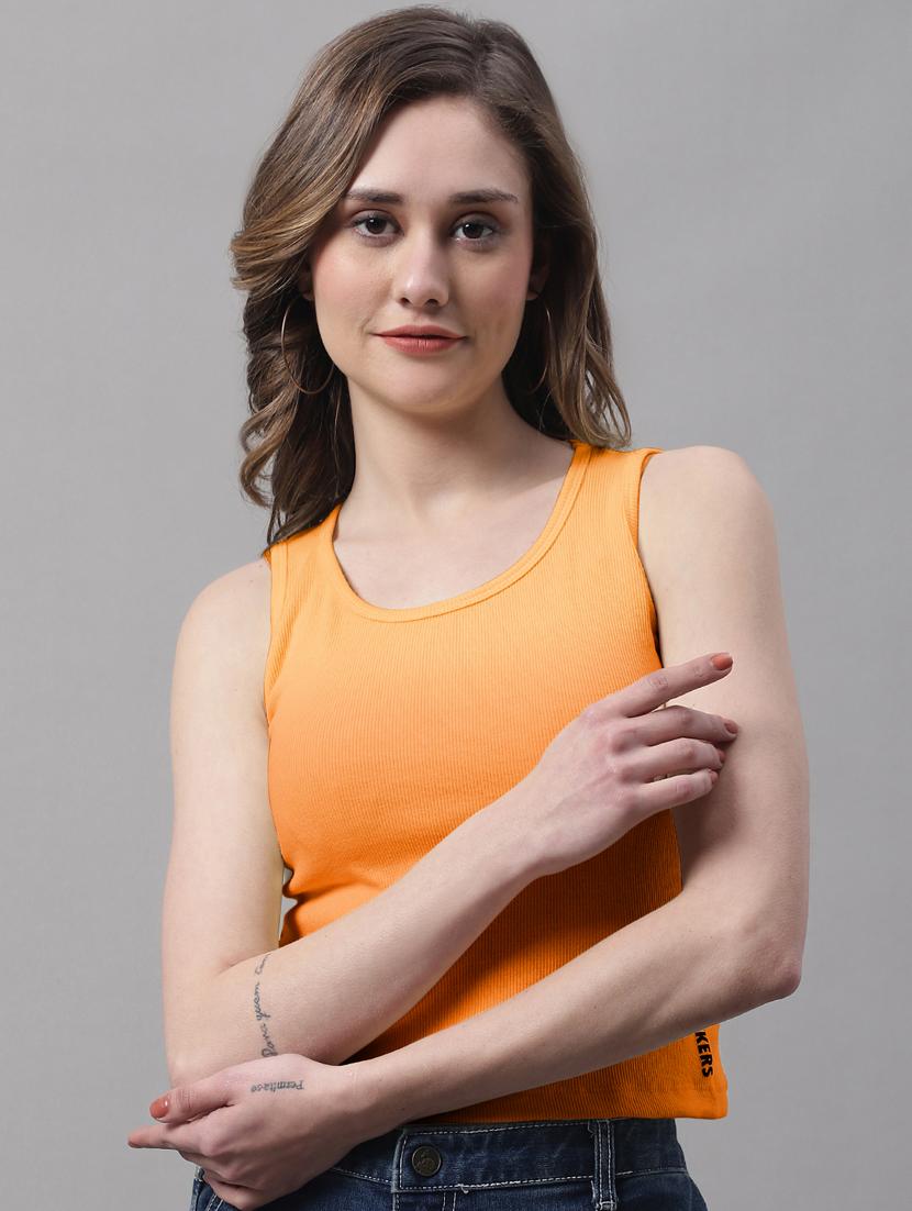 women's crop round neck top - 19986062 - Zoom Image - 0