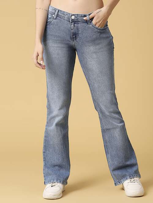 women's plain bootcut jeans - 19987173 -  Standard Image - 0