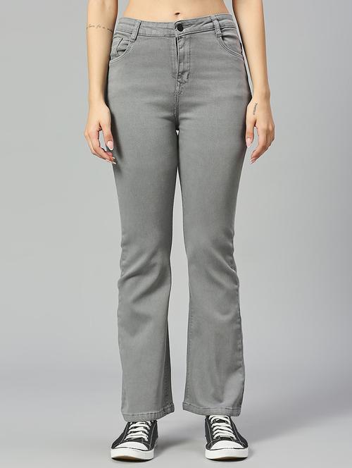 women's plain bootcut jeans - 19987180 -  Standard Image - 0