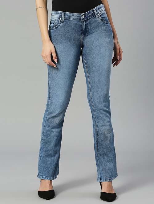 women's plain bootcut jeans - 19987182 -  Standard Image - 0