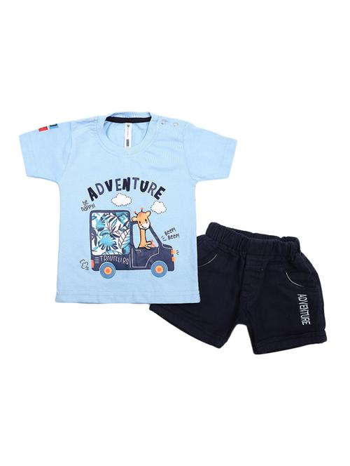 boys printed shorts set - 19987872 - Standard Image - 0
