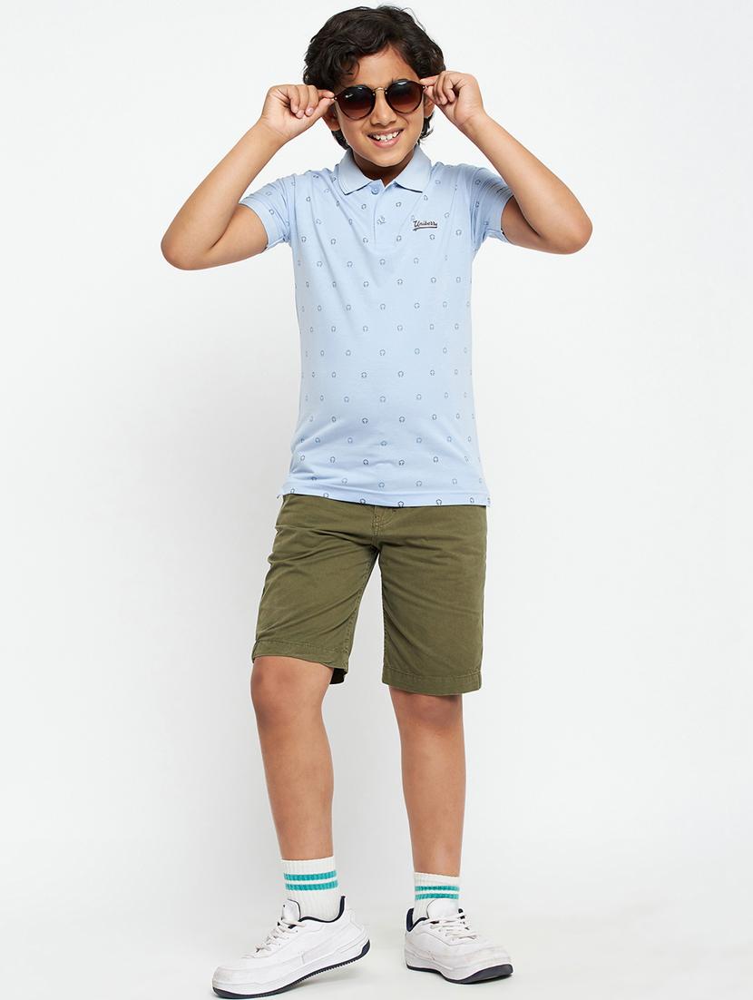 boys polo neck printed t-shirt - 19988432 - Standard Image - 3