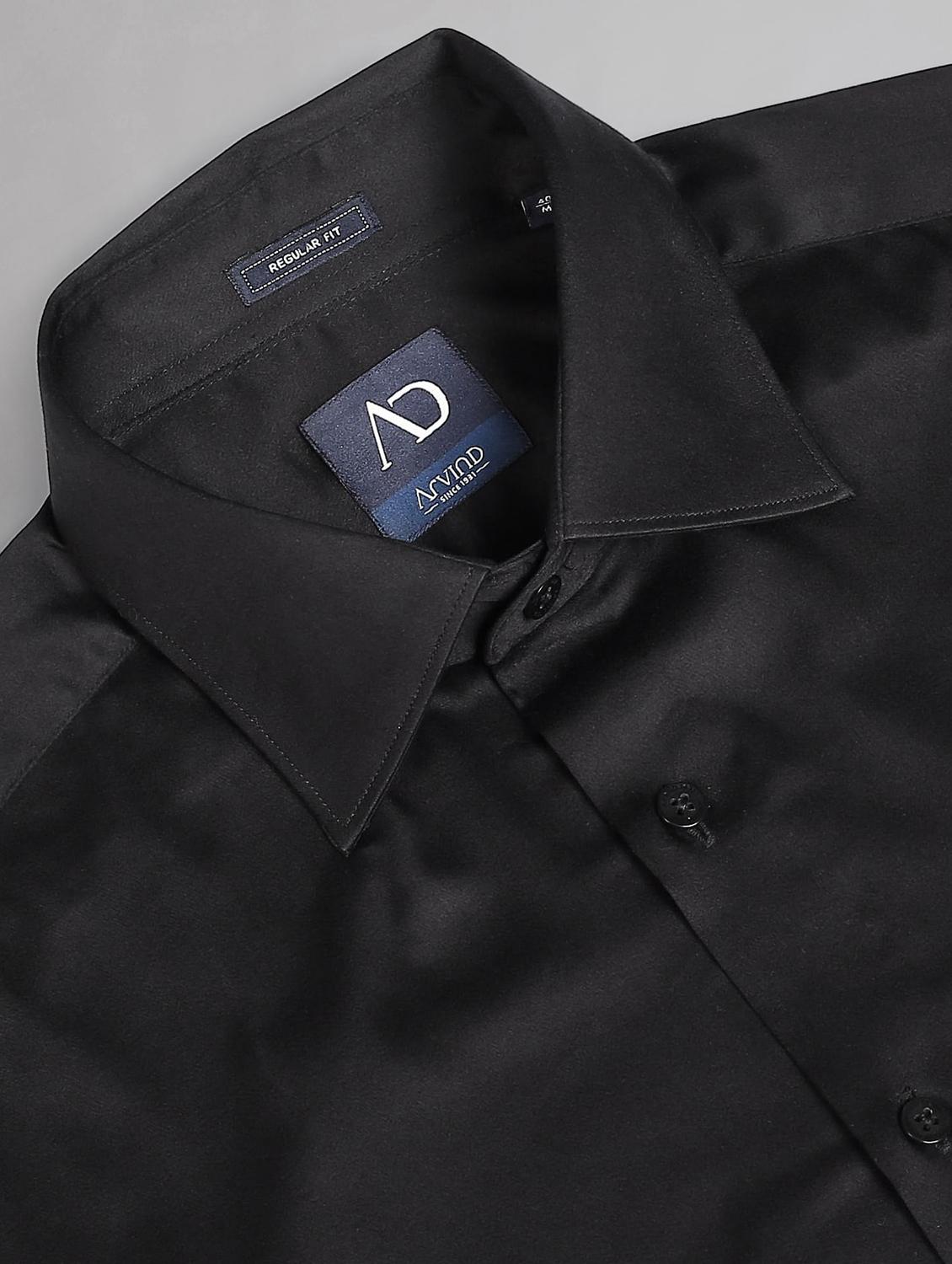 mens solids formal shirt - 19988554 - Standard Image - 5
