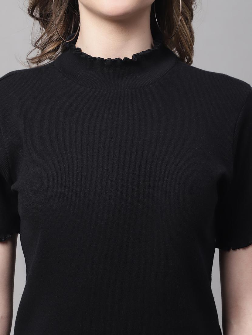 pack of solid mock neck tops - 19989826 - Standard Image - 5