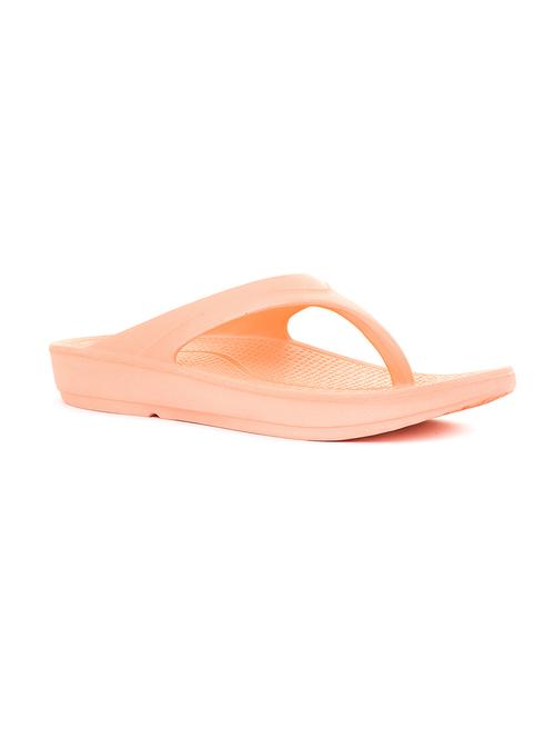 peach slip on flip flop - 19990671 -  Standard Image - 0