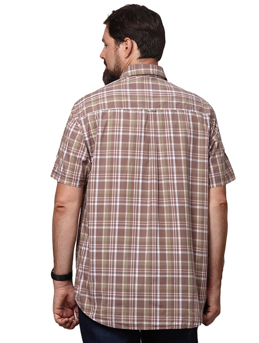 mens checks casual shirt - 19992074 - Standard Image - 3
