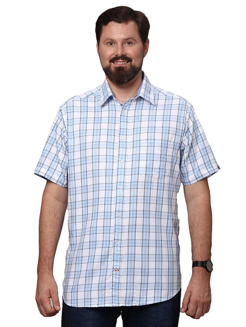 mens checks casual shirt