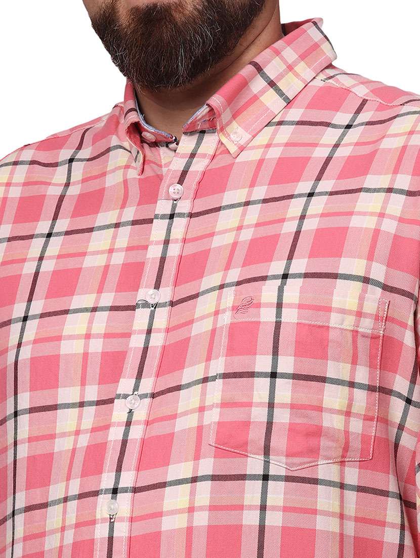 pink cotton casual shirt - 19992108 -  Standard Image - 5