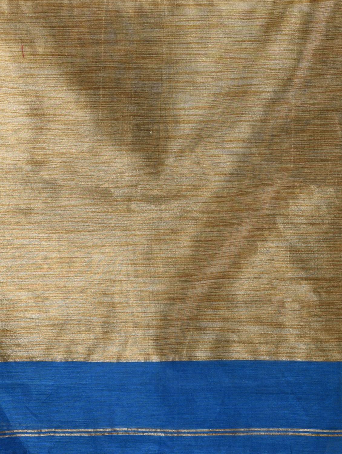 blue cotton saree with blouse - 19993592 - Standard Image - 3