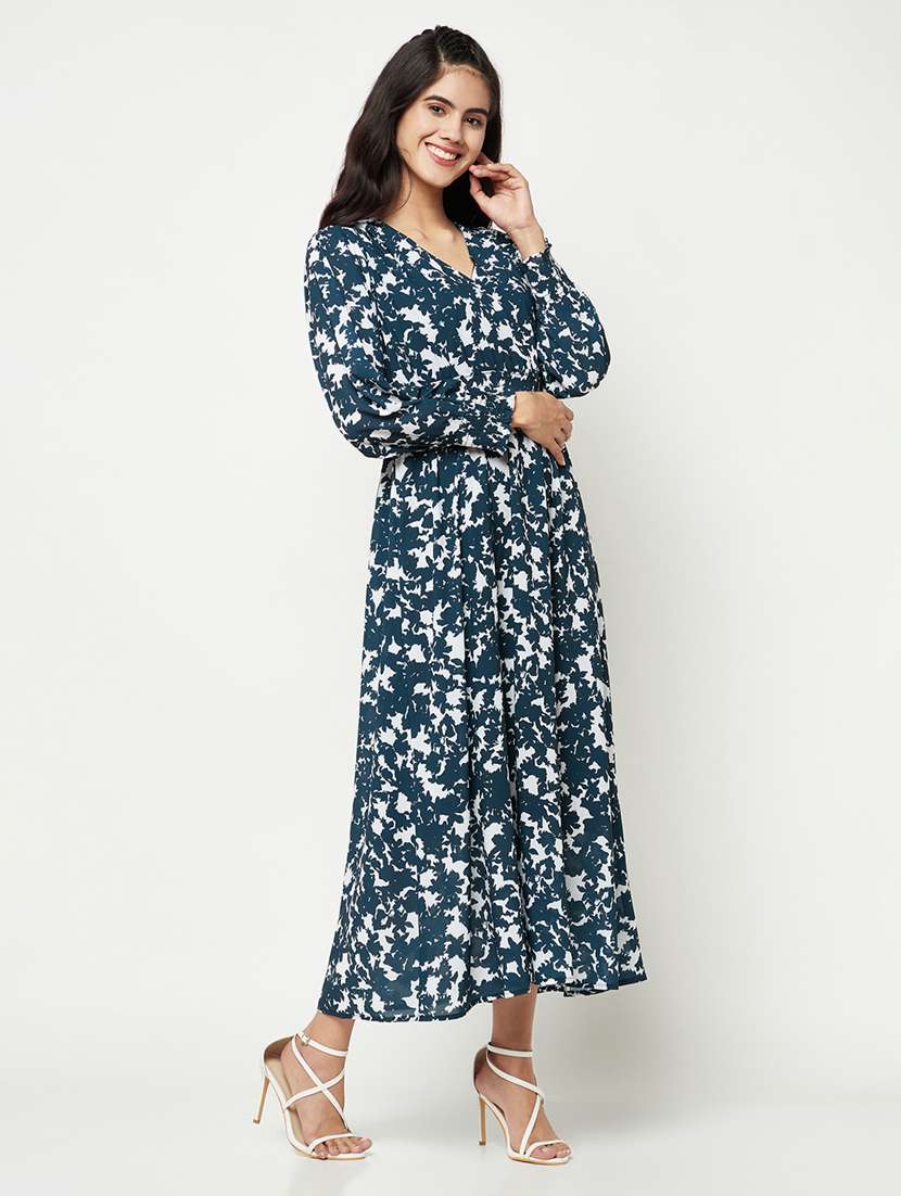 women's fit & flare floral dress - 19994341 -  Standard Image - 3