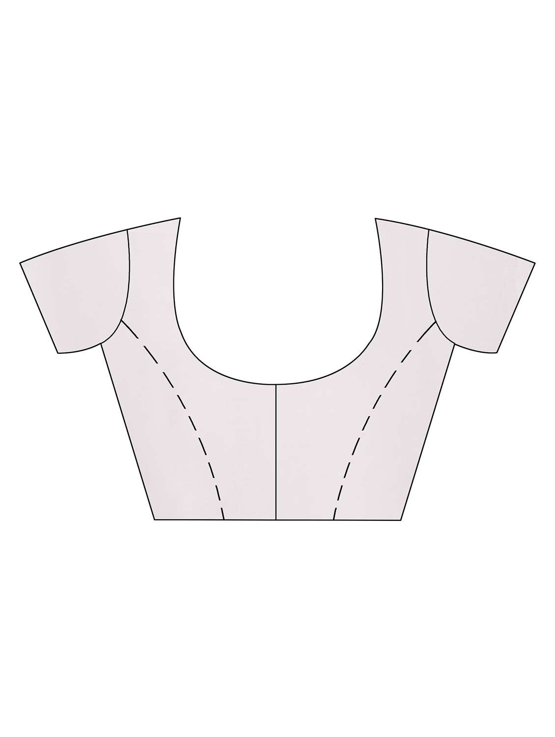 women's self design white colored saree with blouse - 19994665 -  Standard Image - 3