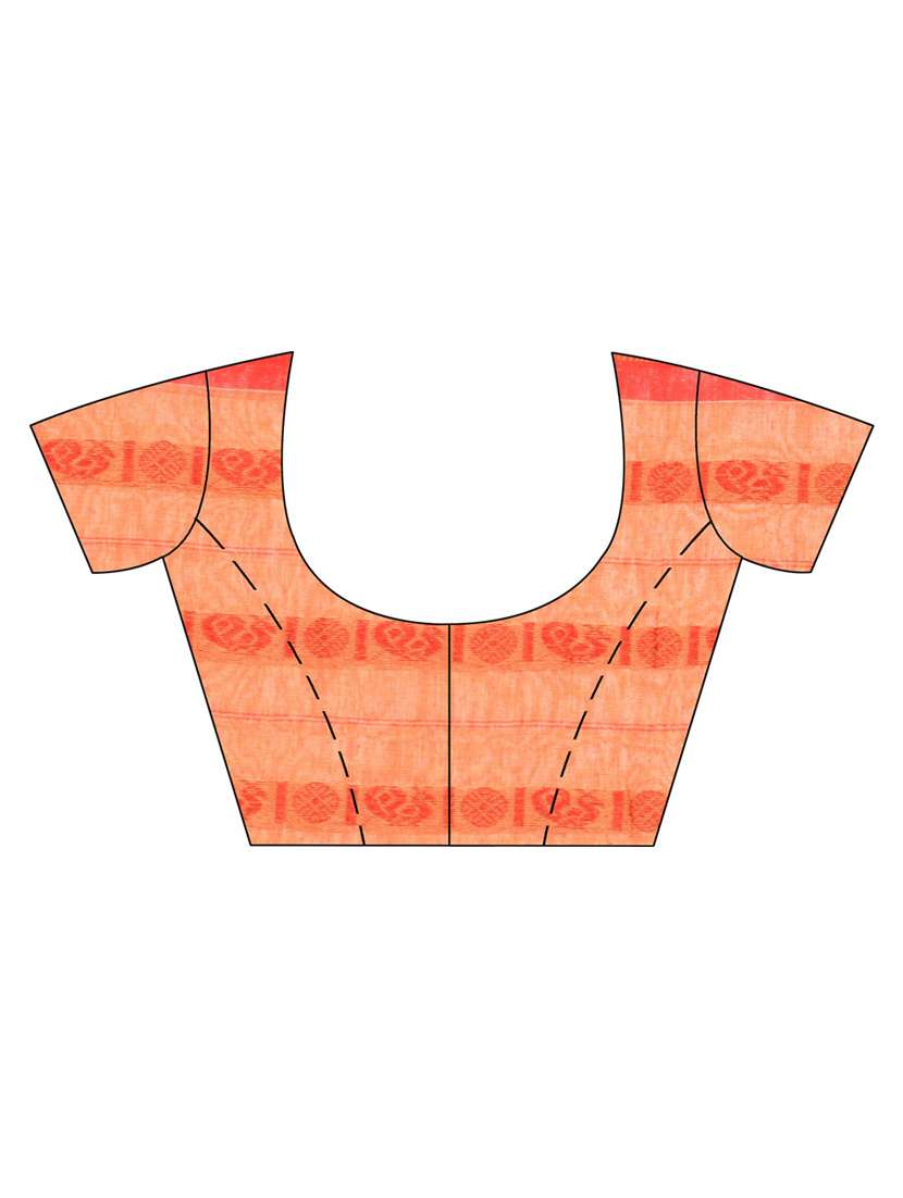 women's stripes yellow colored saree with blouse - 19994782 -  Standard Image - 3