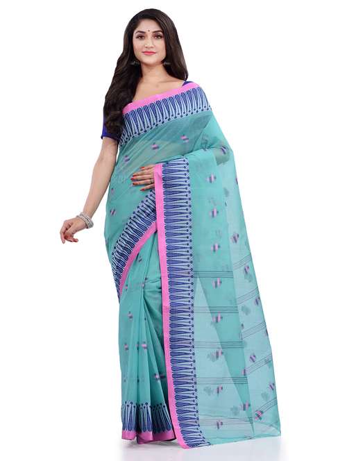 women's self design blue colored saree - 19994868 - Standard Image - 0