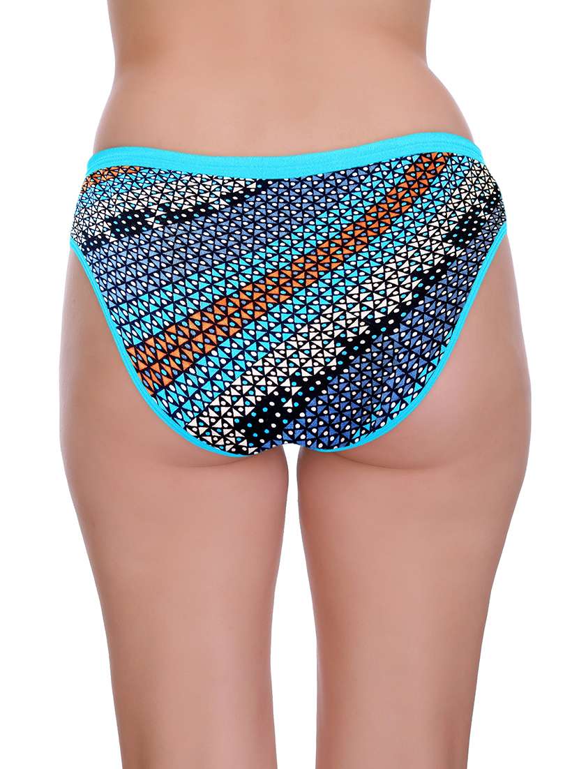 light blue cotton bikini panty combo - 19994956 -  Standard Image - 3