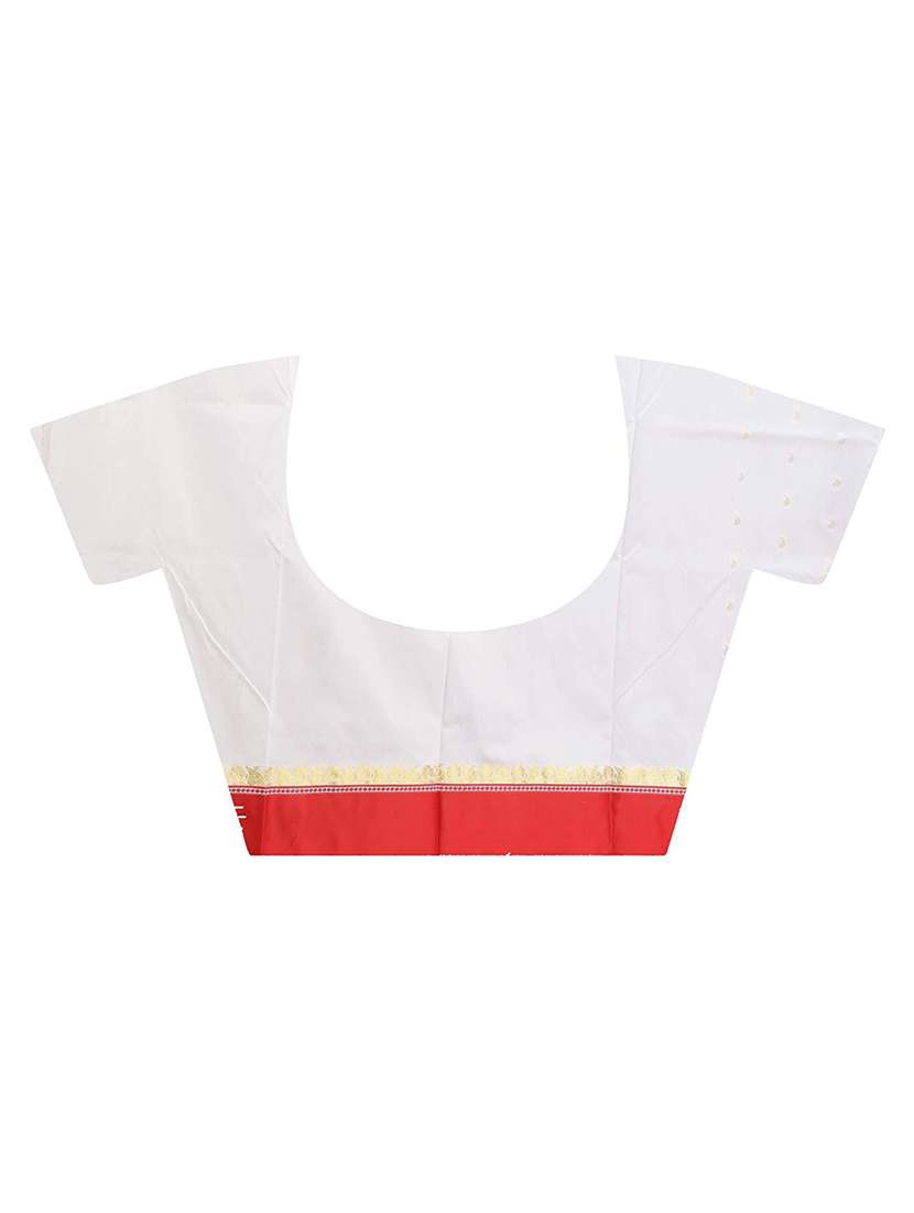 women's self design multi colored saree with blouse - 19994982 -  Standard Image - 3