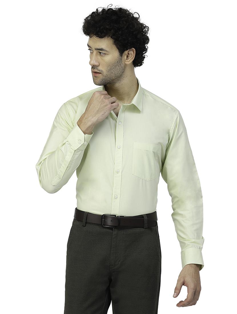 mens solids formal shirt - 19995190 - Zoom Image - 0