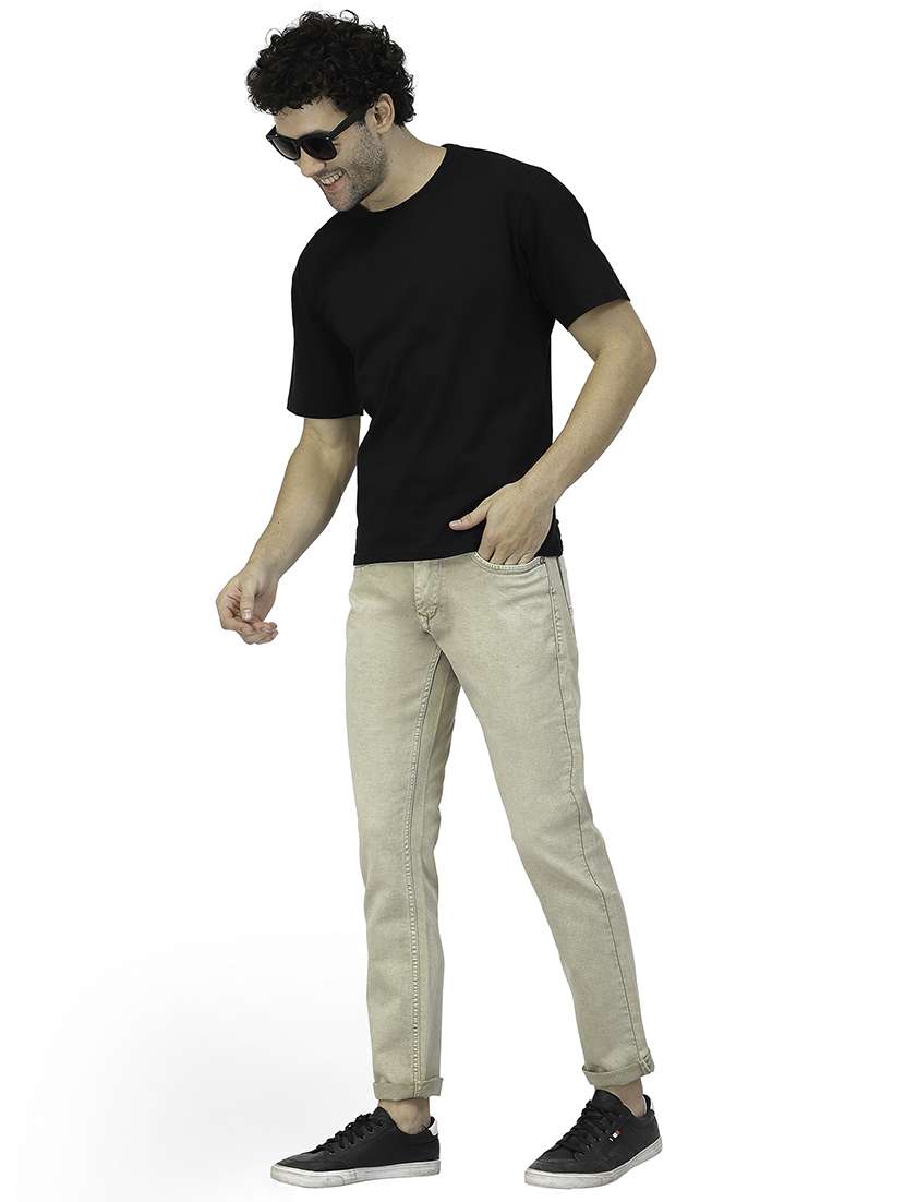 mens slim fit plain jeans - 19995345 -  Standard Image - 3