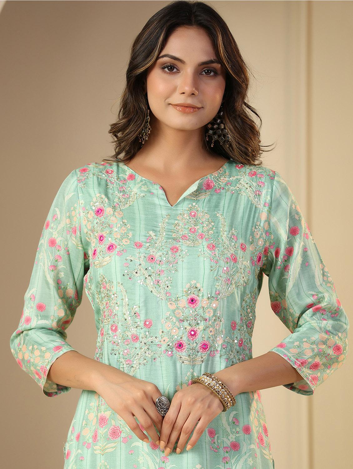 women's straight kurta - 19995643 - Standard Image - 5