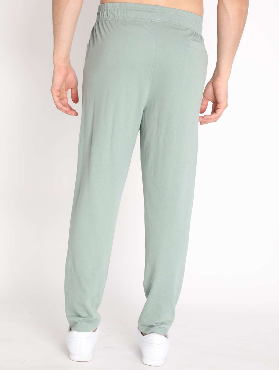 men's solid mid rise track pant - 19999684 -  Standard Image - 3